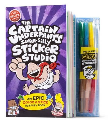 Captain Undies Super Silly Sticker Studio (Klutz) by Dav Pilkey