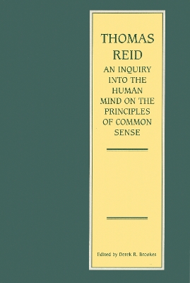 An Inquiry into the Human Mind by Thomas Reid