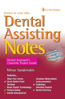 Dental Assisting Notes: Dental Assistant's Chairside Pocket Guide book