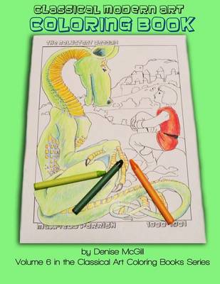 Classical Modern Art Coloring Book book