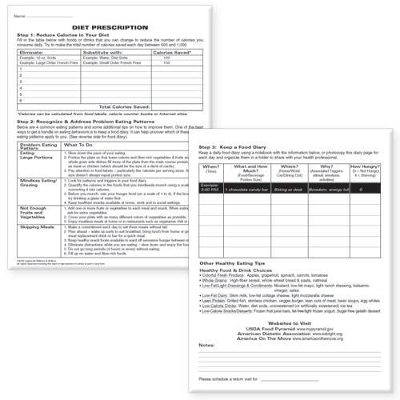 Diet Prescription Pads book