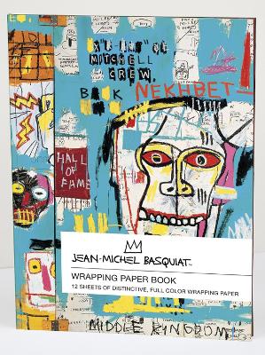 Jean-Michel Basquiat Wrapping Paper Book book