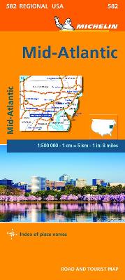 Midatlantic - Michelin Regional Map 582 book