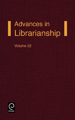 Advances in Librarianship book