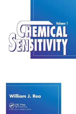 Chemical Sensitivity, Volume I by William J. Rea