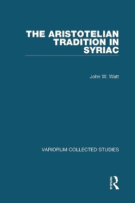 The Aristotelian Tradition in Syriac book