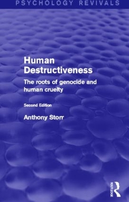 Human Destructiveness (Psychology Revivals) book