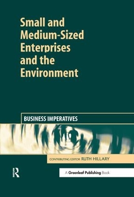 Small and Medium-Sized Enterprises and the Environment: Business Imperatives book