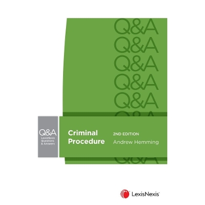 LexisNexis Questions and Answers: Criminal Procedure book
