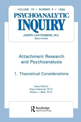 Attachment Research and Psychoanalysis book