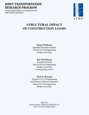 Structural Impact of Construction Loads book