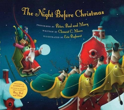 Night Before Christmas PB + CD by Clement,C Moore