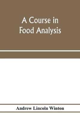 A course in food analysis book