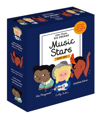 Little People, Big Dreams: Music Stars: 3 Books from the Best-Selling Series! Ella Fitzgerald - Dolly Parton - Josephine Baker by Maria Isabel Sanchez Vegara