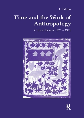 Time and the Work of Anthropology book