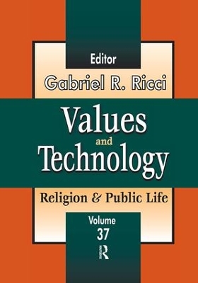 Values and Technology book