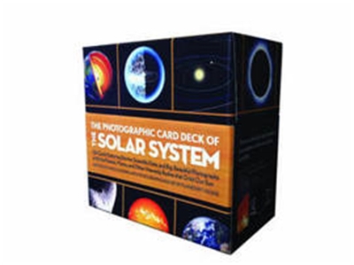 Photographic Card Deck Of The Solar System: 126 Cards Featuring Stories, Scientific Data, and Big Beautiful Photographs of All the Planets, Moons, and Other Heavenly Bodies That Orbit Our Sun by Marcus Chown