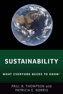 Sustainability: What Everyone Needs to Know® book