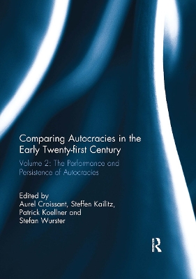 Comparing autocracies in the early Twenty-first Century: Vol 2: The Performance and Persistence of Autocracies by Aurel Croissant