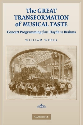 The Great Transformation of Musical Taste by William Weber