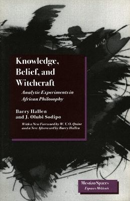 Knowledge, Belief, and Witchcraft book