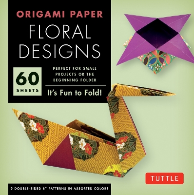 Origami Paper Floral Designs by Tuttle Studio