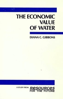 Economic Value of Water book