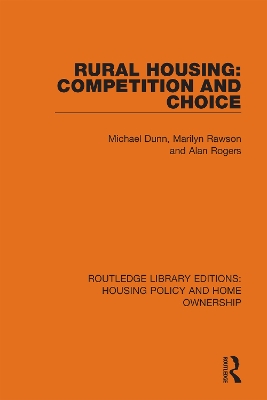 Rural Housing: Competition and Choice by Michael Dunn