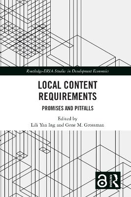 Local Content Requirements: Promises and Pitfalls book