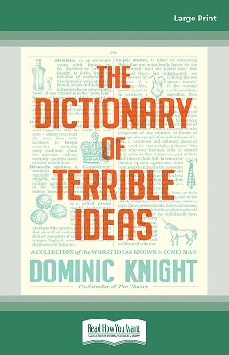 The Dictionary of Terrible Ideas book