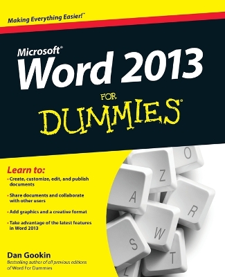 Word 2013 For Dummies book
