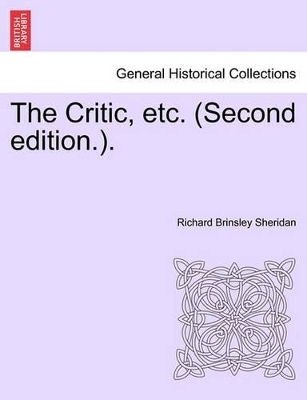 The Critic, Etc. (Second Edition.). book