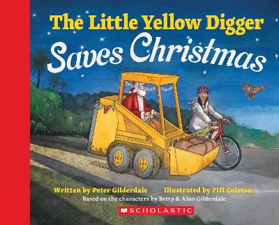 The Little Yellow Digger Saves Christmas book