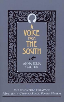 A Voice From the South by Anna Julia Cooper