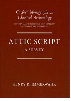 Attic Script book