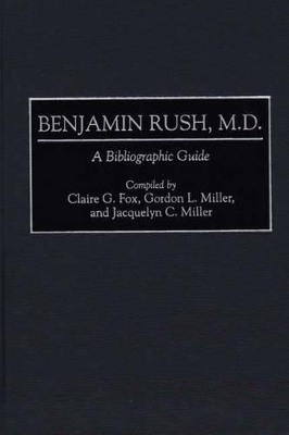 Benjamin Rush, M.D. book