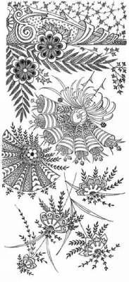 Treasury of Decorative Floral Designs book