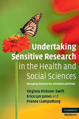 Undertaking Sensitive Research in the Health and Social Sciences book