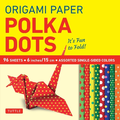 Origami Paper Polka Dots by Tuttle Studio