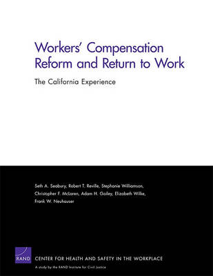 Workers Compensation Reform & Return to book