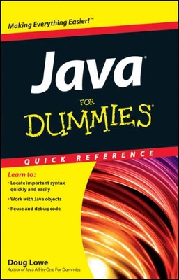 Java for Dummies Quick Reference book