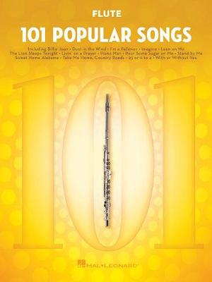 101 Popular Songs - Flute book