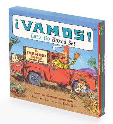 ¡vamos! Let's Go 3-book Paperback Picture Book Box Set: ¡vamos! Let's Go To The Market, ¡vamos! Let's Go Eat, And ¡vamos! Let's Cross The Bridge book