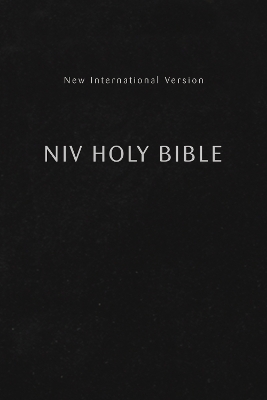 NIV, Holy Bible, Compact, Paperback, Black, Comfort Print book