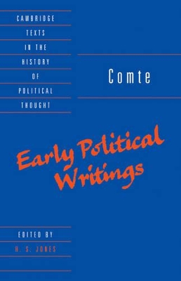 Comte: Early Political Writings book