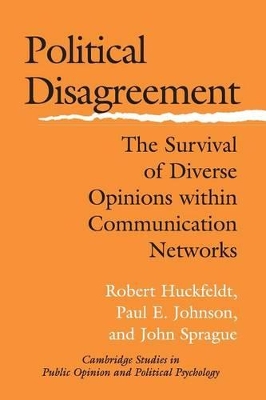 Political Disagreement by Robert Huckfeldt