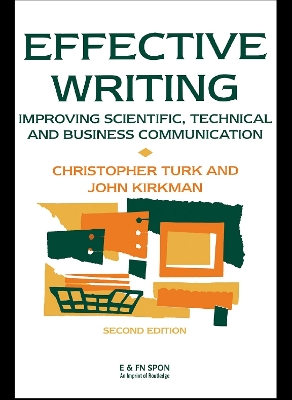 Effective Writing: Improving Scientific, Technical and Business Communication by John Kirkman