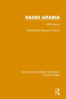 Saudi Arabia by Middle East Research Institute