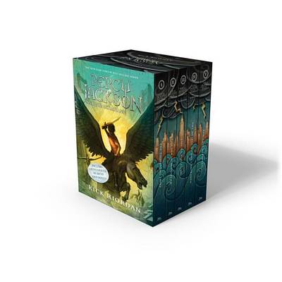 Percy Jackson and the Olympians 5 Book Paperback Boxed Set (w/poster) book