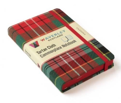 Caledonia: Waverley Genuine Tartan Cloth Commonplace Notebook (9cm x 14cm) book